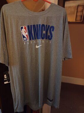 Knicks Grey Tee, sz 3XLT
